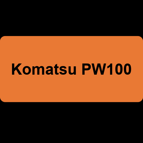 Komatsu PW100